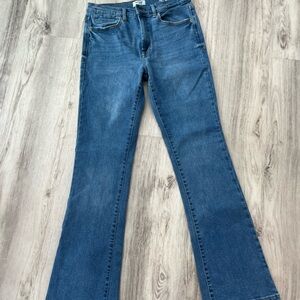 Kensie Blue Flare Women's Jeans